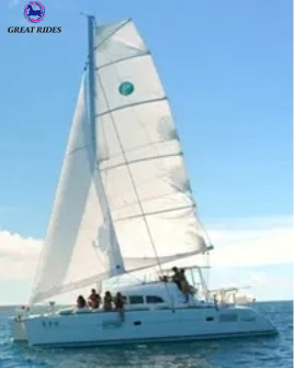 Professional Classical Luxury Yacht Leisure Fishing Boat Catamaran Sailboat for Business Party