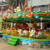 Direct manufacturer amusement park ride children games mechanical rides forest carousel for sale