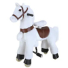 China Supplier Unicorn Style Stuffed Plush Flocking Horse Electric Sliding Small Car Shopping Malls Riding Horse Toys For Sale