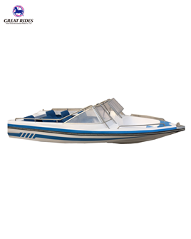 15.3 feet yacht 6 seats leisure fiberglass 468B speed boat for sale