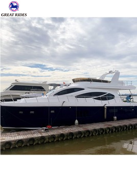 affordable direct manufacturer 68FT Cabin yacht Fiberglass Hull Luxury Cruise yacht Boat with 4 cabins for sale 1 - 99 sets