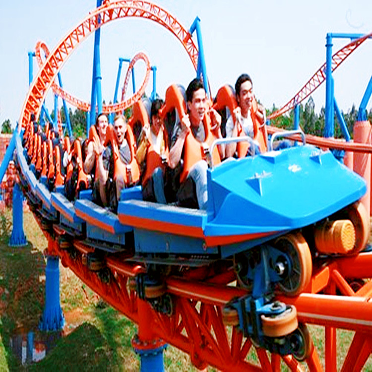 Manufacturer Price Large Overlapping Roller Coaster Thrill Amusement Park Ride 