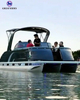 Outboard Engine Luxury Leisure Ships Pontoon House boat Offshore Party Yacht 