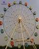 Amusement park rides fiberglass cabin 30m ferris wheel for sale