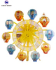 High Quality Amusement Park Rides Children Playground European Clock Mini Ferris Wheel for Sale 