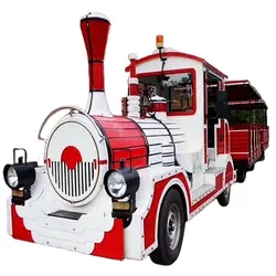 Shopping Mall Equipment Amusement Park Rides Electric Train Kiddie Tourist Train Trackless Train Battery Operated Car