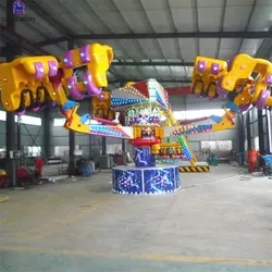 Commercial outdoor amusement park equipment 24 seats thrilling ride energy storm for adults