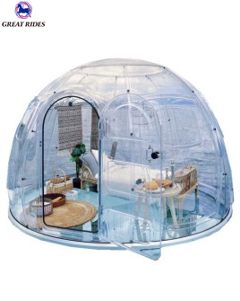 Customized Prefabricated Modular Dome House Intelligent Rotating Star Room 