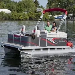 Best Selling Cheap Small Aluminum Pontaoon Fishing Boat Family Lake Entertainment Drifting Cruising Yachts for Sale