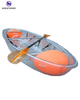 Pulp Board Rowing Boat Clear Bottom Small Leisure Canoe PC Transparent Kayak 