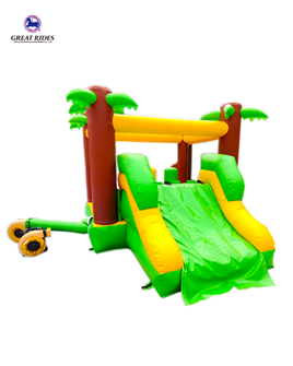 Outdoor commercial air bouncer inflatable play ground equipment inflatable trampoline 