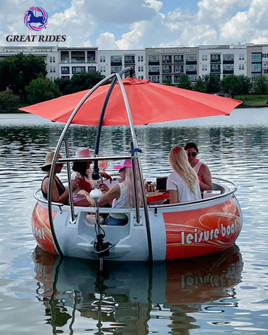 Barbecue Electric Leisure Boat for water entertainment