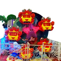 Fun Park Rides Amusement Park Attraction Kiddie Games 5 Seats Cheap Mini Ferris Wheel for Sale 