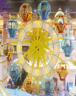 Amusement park rides timeless Clock in European style mini ferris wheel for ertertainment