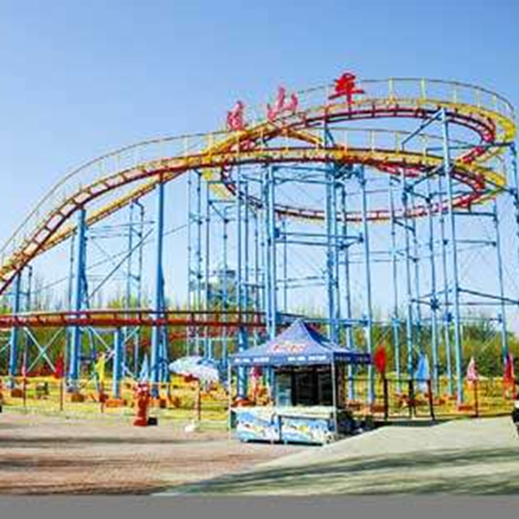 Amusement Attractions Roller Coasters Slides Products Thrill Equipment Pulley Roller Coaster Rides 