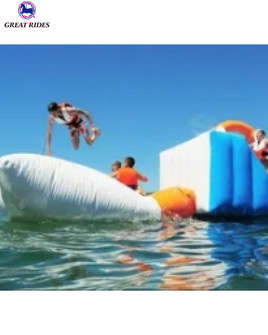 Customize Water Slide Huge Inflatable Float Park Playground Jumping Castle Obstacle Large Inflatable Water Park